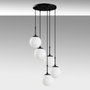 Opviq Lámpara de araña Orbital - 15-14016 en negro